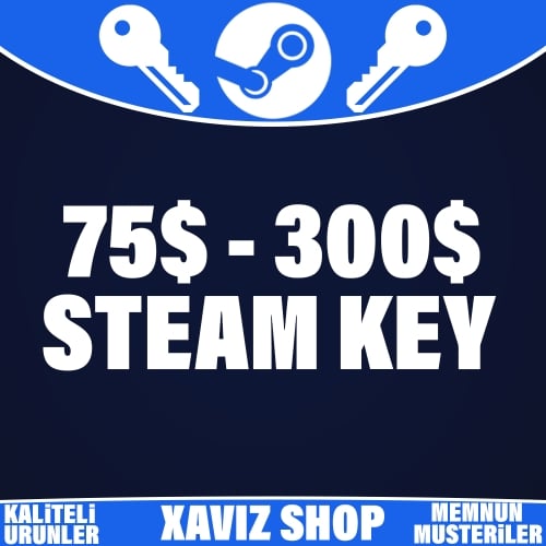  Minimum 75$-300$ Steam Key